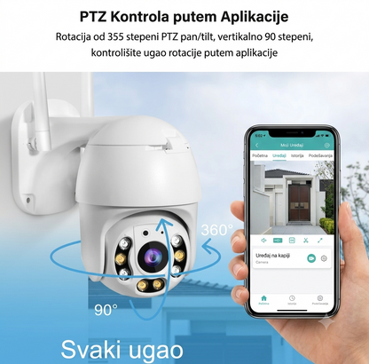 Smart Rotirajuća WiFi Kamera - iCsee A6 PTZ